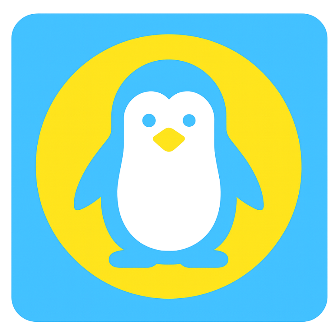 BinkBee app icon with a penguin.